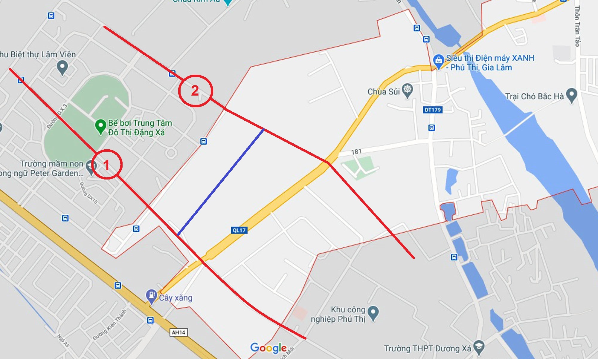 đường sẽ mở theo qui hoạch ở xã Phú Thị, Gia Lâm, Hà Nội - Ảnh 7.